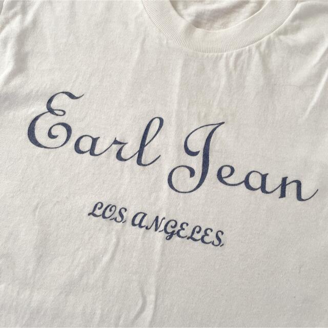 Earl Jean(アールジーン)のレア アメリカ製 Earl Jeanアールジーン ロゴTシャツ レディースのトップス(Tシャツ(半袖/袖なし))の商品写真