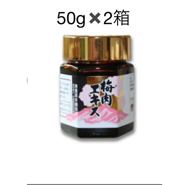 専用出品中　梅肉エキス  鶯宿梅の果汁　100g 無添加　50g×2箱
