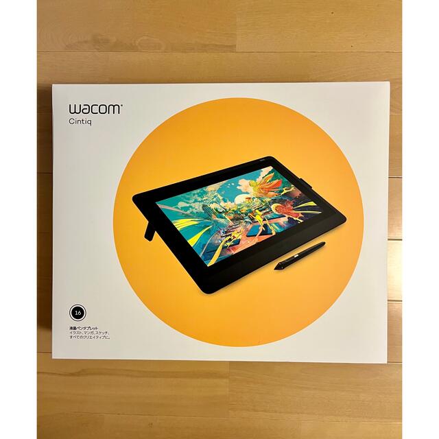 Wacom(ワコム)のワコム DTK1660K0D 液晶ペンタブレット Wacom Cintiq 16 スマホ/家電/カメラのPC/タブレット(タブレット)の商品写真