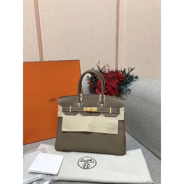 Hermes - HERMES バーキン 30  エトゥープ　正規品