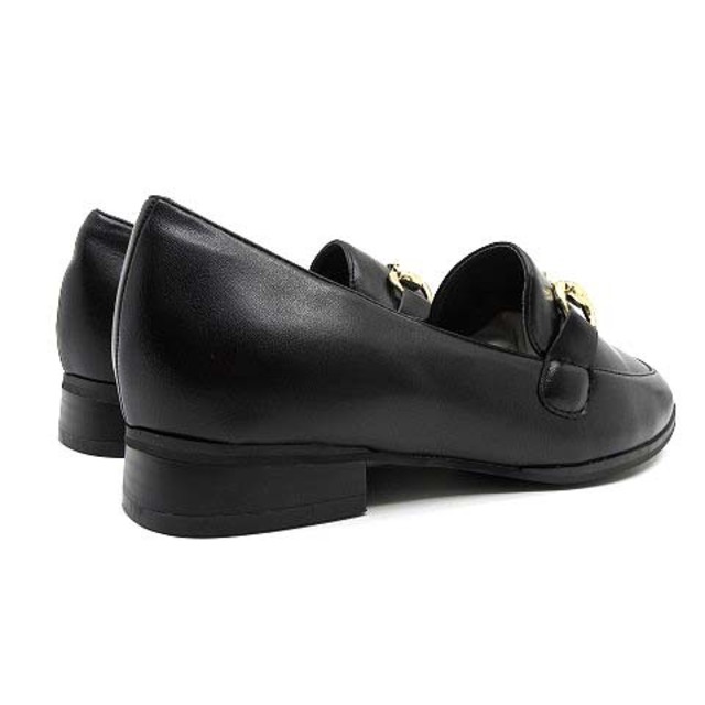 GRL(グレイル)のグレイル GRL ビットデザイン ローファー ブラック 黒 24cm zr655 レディースの靴/シューズ(ローファー/革靴)の商品写真