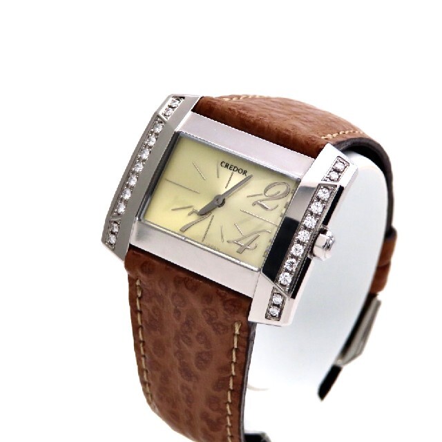 【福袋セール】  SEIKO - 【SEIKO】セイコー 時計 ’クレドールノードJ’ ダイヤモンド ☆極美品☆ 腕時計
