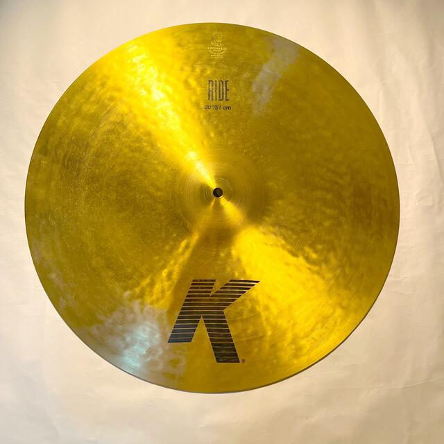 2001年製 K Zildjian (ジルジャン)20インチ ライドシンバル - シンバル