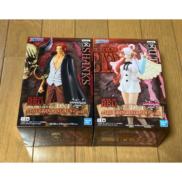 ONE PIECE FILM RED DXF ワンピースフィギュア　2種セット