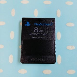 プレイステーション2(PlayStation2)のPS2 メモリーカード ブラック(その他)