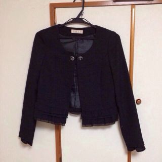 レッセパッセ(LAISSE PASSE)の♪LAISSEPASSEジャケット♪(ノーカラージャケット)