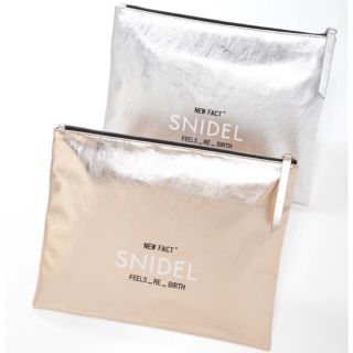 スナイデル(SNIDEL)のSNIDEL ノベルティクラッチバッグ 新品未使用(クラッチバッグ)