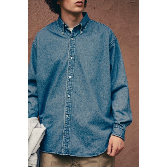 COMOLI(コモリ)の定価以下 a.presse BD Denim Shirt アプレッセ メンズのトップス(シャツ)の商品写真