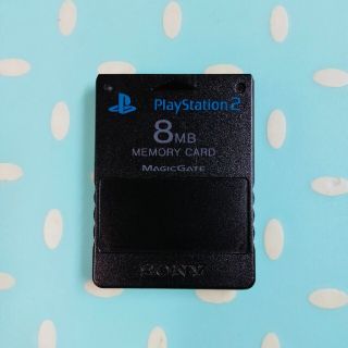 プレイステーション2(PlayStation2)のPS2 メモリーカード ブラック(その他)