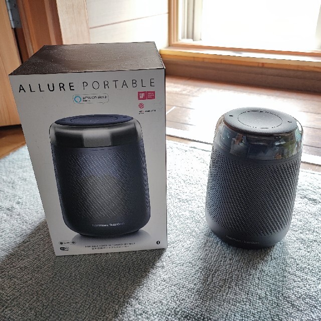 BluetoothTsubaスピーカー allure portable harman kardon