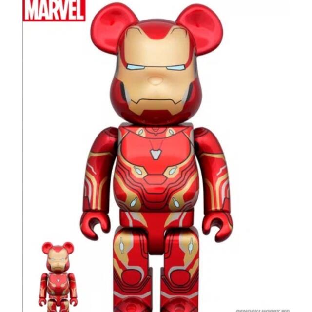 BE@RBRICK IRON MAN MARK 50 100％ ＆ 400％