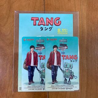 アラシ(嵐)の未使用　未開封　映画　タング　ムビチケ2枚　ステッカー(邦画)