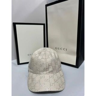 グッチ(Gucci)のGGラメ　ベースボールキャップ(キャップ)