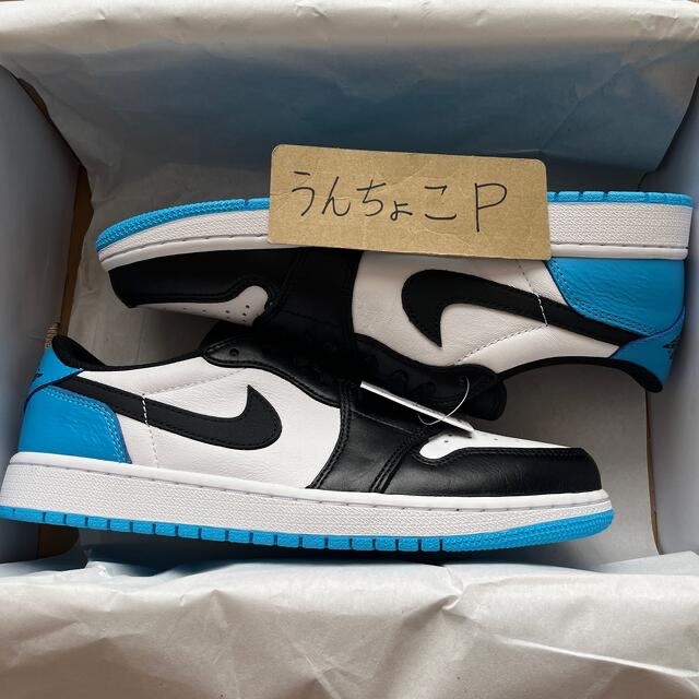 新品！Nike Air Jordan 1 Low OG UNC 27.5cm靴/シューズ