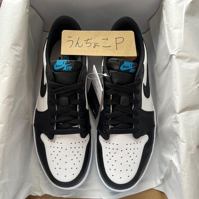 NIKE(ナイキ)の新品！Nike Air Jordan 1 Low OG UNC 27.5cm メンズの靴/シューズ(スニーカー)の商品写真