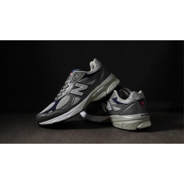 New Balance 『990v3 “Elephant Grey/Navy”』スニーカー