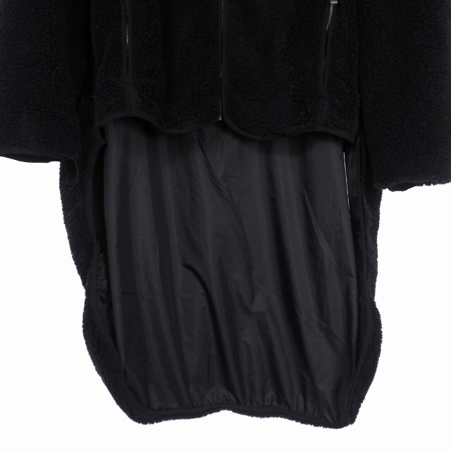 FACETASM(ファセッタズム)のファセッタズム 21AW フィッシュテール ボアフリースジャケット 3 ブラック メンズのジャケット/アウター(ブルゾン)の商品写真
