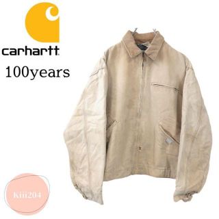 カーハート(carhartt)のCarhartt カーハート 100周年モデル デトロイトジャケット ダック地(カバーオール)