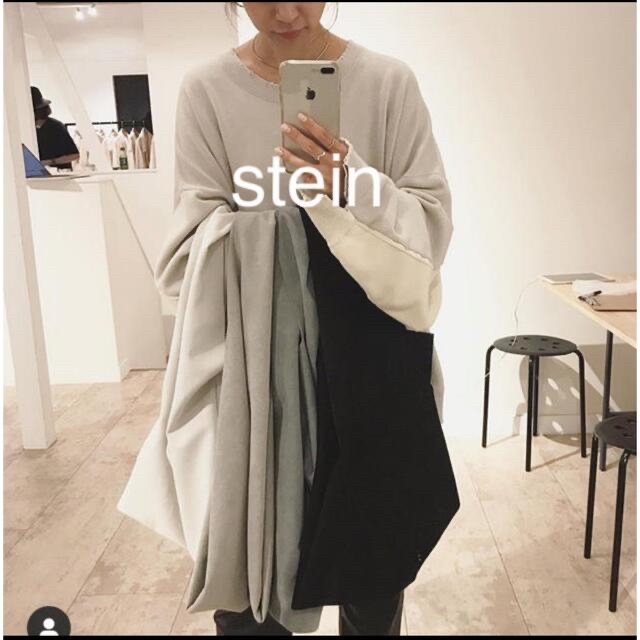 【stein】シュタイン ショッピングバッグ 20SS ブラック