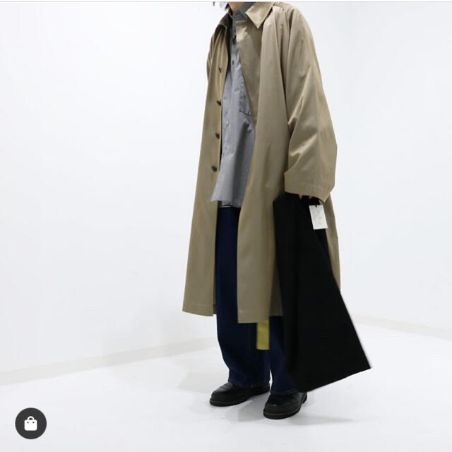 【stein】シュタイン ショッピングバッグ 20SS ブラック