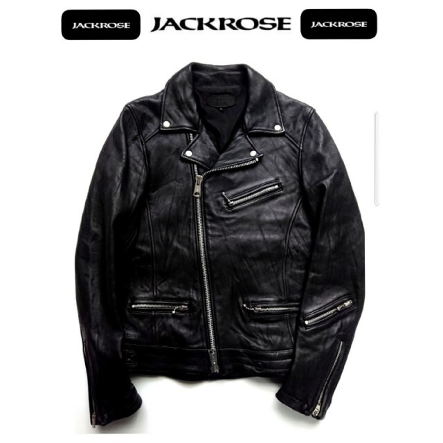 JACKROSE   ジャックローズ 高級シープレザータイトフィットダブル