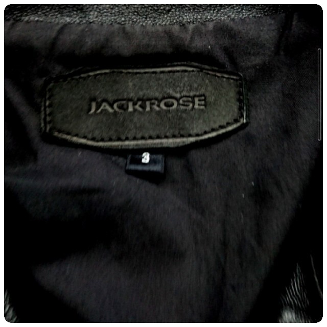 JACKROSE(ジャックローズ)のジャックローズ  高級シープレザータイトフィットダブルライダースジャケット 3 メンズのジャケット/アウター(ライダースジャケット)の商品写真