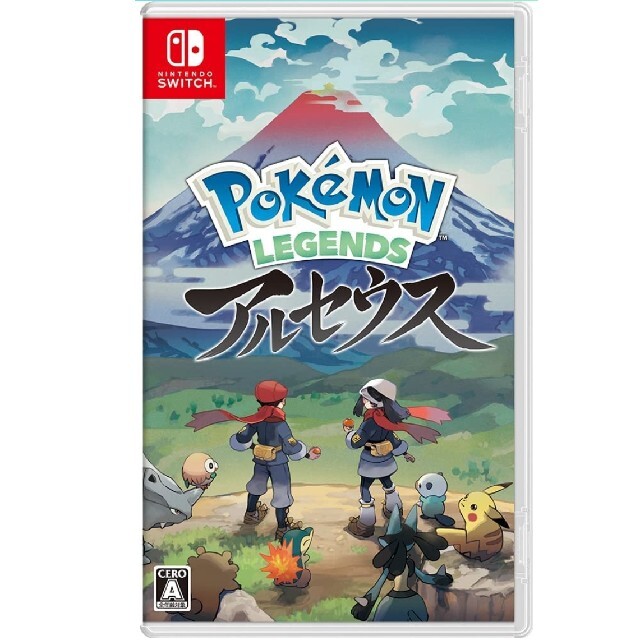 ⑩Pokémon LEGENDS アルセウス -Switch