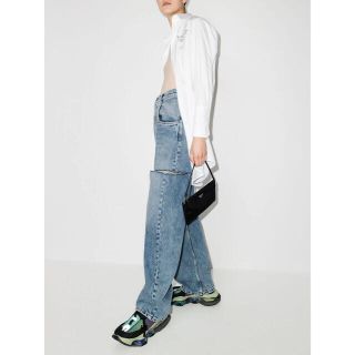 マルタンマルジェラ(Maison Martin Margiela)の希少メゾンマルジェラカットデニムMaison Martin Margiela(デニム/ジーンズ)