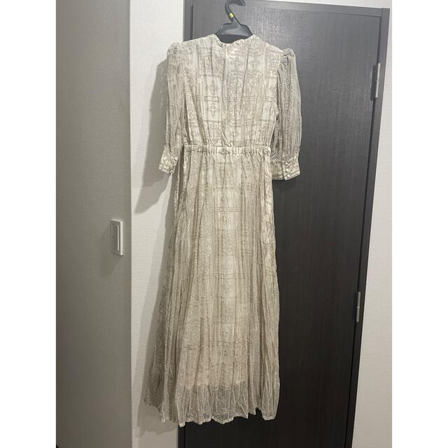 Ameri VINTAGE(アメリヴィンテージ)のMEDI PALACE EMBROIDERY DRESS レディースのワンピース(ロングワンピース/マキシワンピース)の商品写真