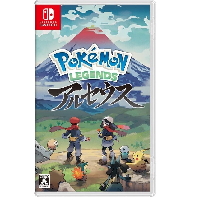 ⑩Pokémon LEGENDS アルセウス -Switch