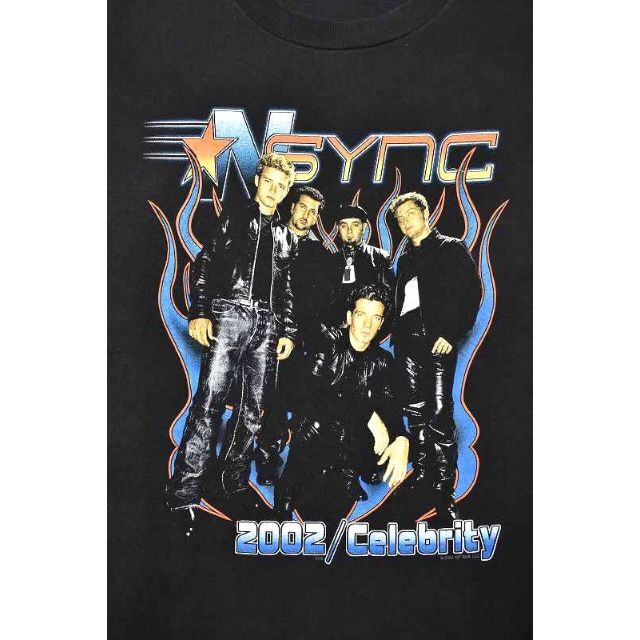 ＠美品 NSYNC イン シンク アルバム セレブリティ Ｔシャツtt206