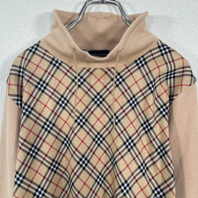 BURBERRY(バーバリー)の【美品】バーバリー ゴルフ　ワンピース　ノバチェック柄　ハイネック　ゴルフウェア レディースのワンピース(ひざ丈ワンピース)の商品写真