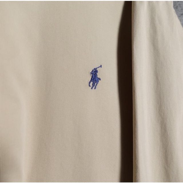 POLO RALPH LAUREN(ポロラルフローレン)のラルフローレン　XXL ベージュ　オーバーサイズ　BD ボタンダウンシャツ メンズのトップス(シャツ)の商品写真