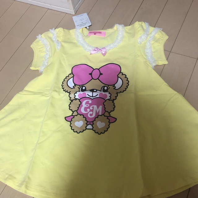 EARTHMAGIC(アースマジック)のセーラーデニム 130 キッズ/ベビー/マタニティのキッズ服女の子用(90cm~)(ワンピース)の商品写真