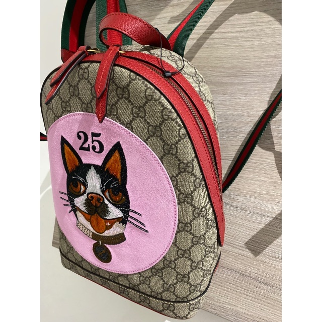 Gucci(グッチ)のGUCCI クーリエ　リュック　ミケーレの愛犬　未使用 メンズのバッグ(バッグパック/リュック)の商品写真