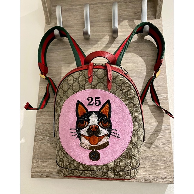 Gucci(グッチ)のGUCCI クーリエ　リュック　ミケーレの愛犬　未使用 メンズのバッグ(バッグパック/リュック)の商品写真