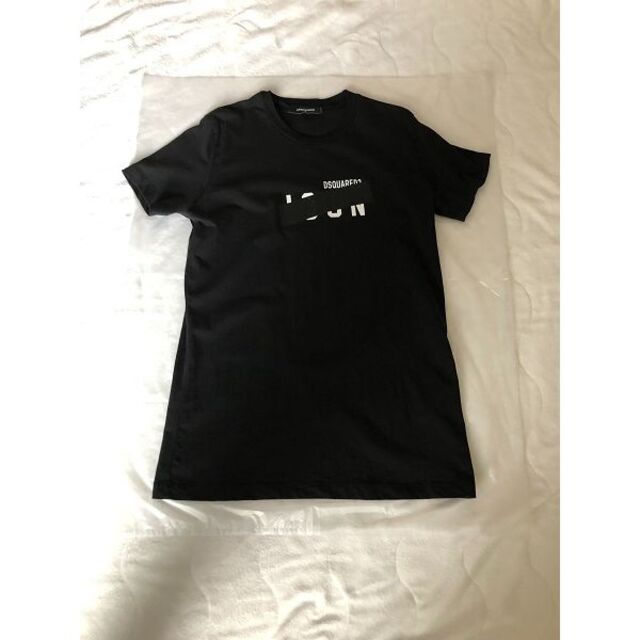 DSQUARED2 - 美品 Dsquared2 ディースクエアード Tシャツ 黒 ブラック DSQUARED2 - 美品 Dsquared2 ディースクエアード Tシャツ 黒 ブラック