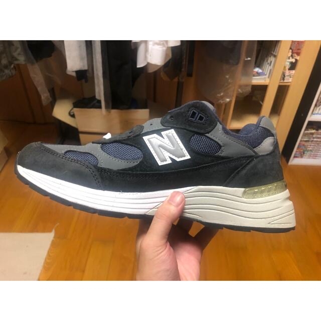 New Balance(ニューバランス)のニューバランス M992GG NAVY　USA製　サイズ27cm メンズの靴/シューズ(スニーカー)の商品写真