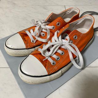 コンバース(CONVERSE)のコンバース　オレンジ(スニーカー)