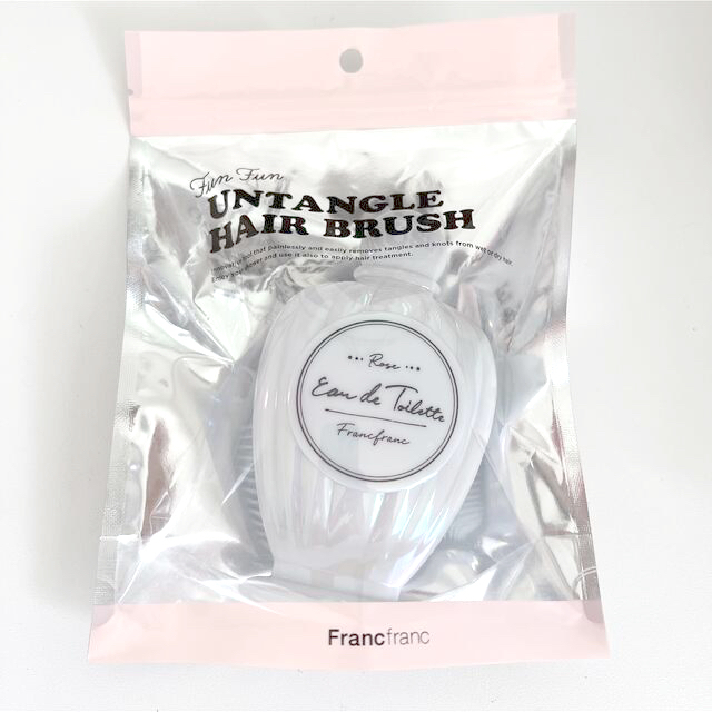 Francfranc(フランフラン)のFrancfranc＊ファンファンアンタングルヘアブラシ コスメ/美容のヘアケア/スタイリング(ヘアブラシ/クシ)の商品写真