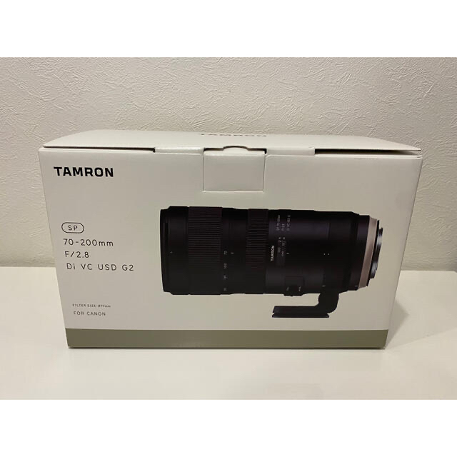 TAMRON(タムロン)の【美品】TAMRON 70-200mm F2.8 G2 【canon EF用】 スマホ/家電/カメラのカメラ(レンズ(ズーム))の商品写真