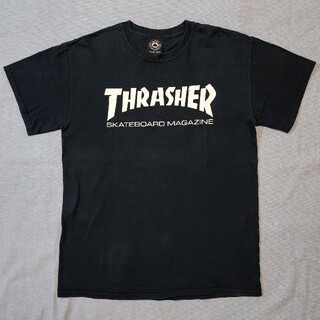 スラッシャー(THRASHER)のTHRASHER スラッシャー プリントTシャツ メンズ Mサイズ ブラック(Tシャツ/カットソー(半袖/袖なし))