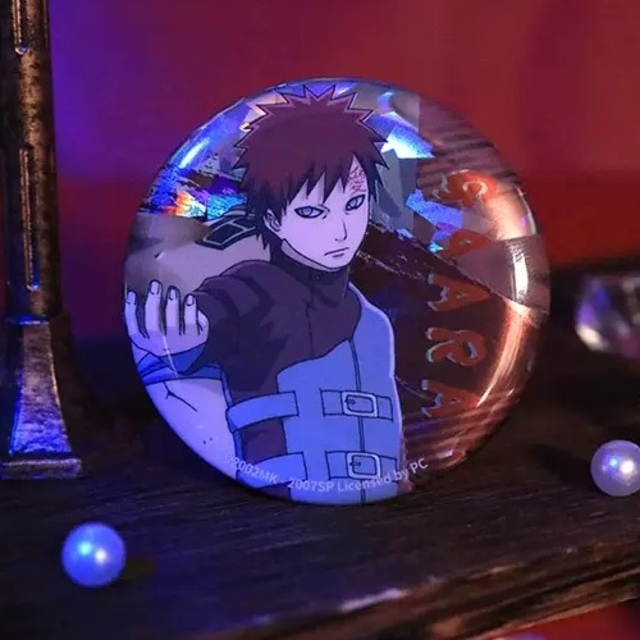 ナルト疾風伝 NARUTO ◎中国限定 ホログラム 缶バッジ セットDの ナルト疾風伝 NARUTO ◎中国限定 ホログラム 缶バッジ セットDの