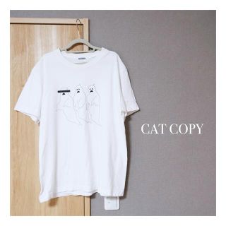 キャットコピー(CAT COPY)のCATCOPY ◎ おばけTシャツ(Tシャツ(半袖/袖なし))