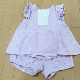 ベベ(BeBe)のBeBe♡セットアップ 110cm(ワンピース)