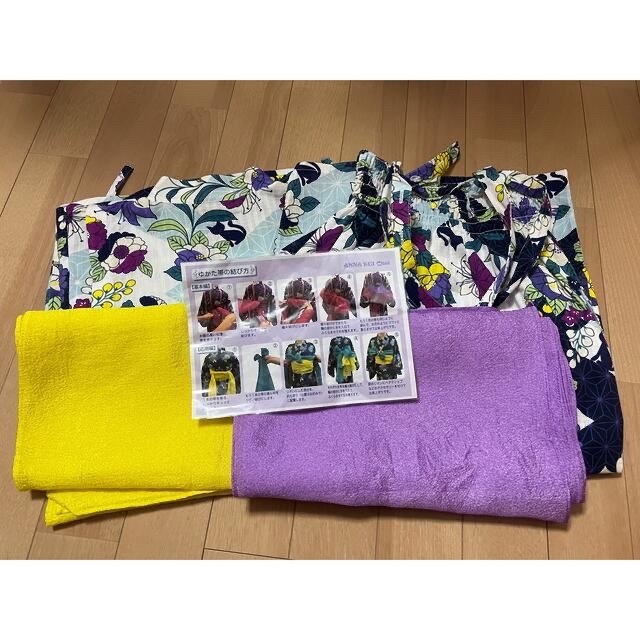 ANNA SUI mini(アナスイミニ)の浴衣　アナスイミニ キッズ/ベビー/マタニティのキッズ服女の子用(90cm~)(甚平/浴衣)の商品写真