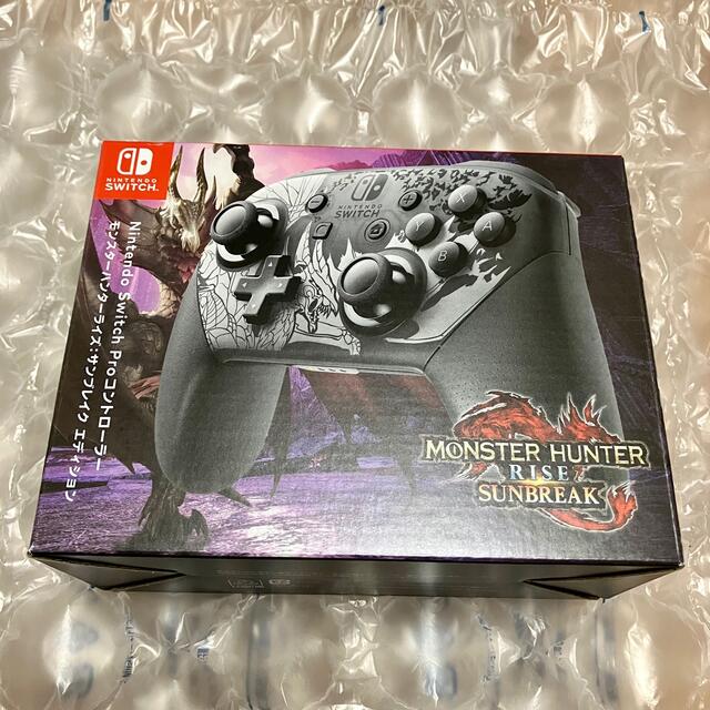 誠実】 【新品】Switch - Switch Nintendo Proコントローラー サン 純正新販売 新品未開封 Proコン モンスターハンターライズ サンブレイク プロコン その他