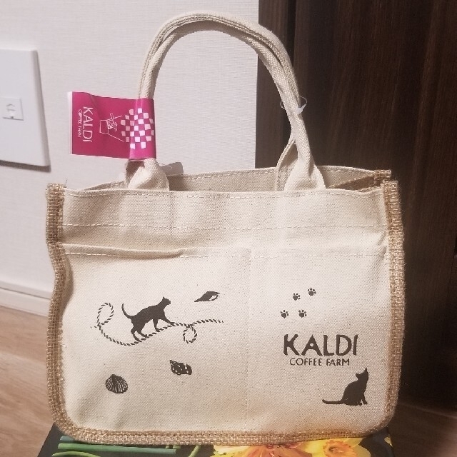 KALDI(カルディ)のKALDI　ネコバッグ　バッグのみです レディースのバッグ(トートバッグ)の商品写真
