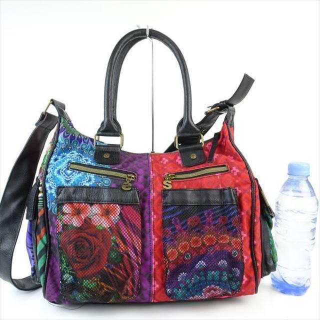 DESIGUAL(デシグアル)のデシグアル ショルダーバッグ 2WAY ハンドバッグ マルチカラー レディース  レディースのバッグ(ショルダーバッグ)の商品写真