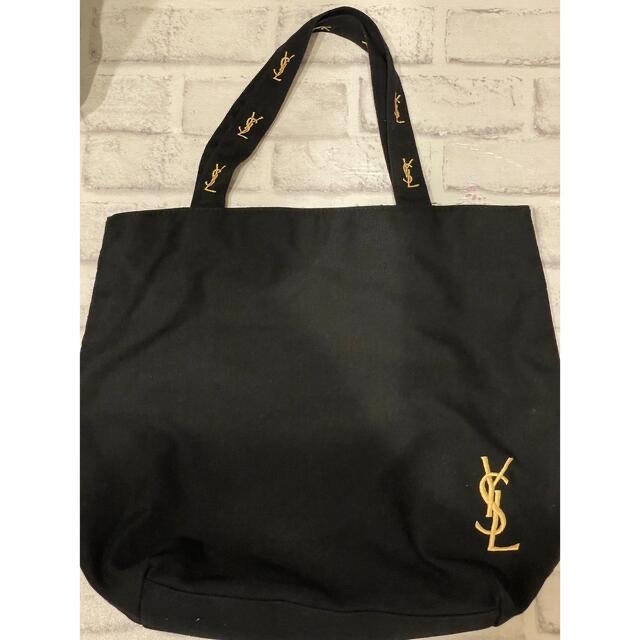 美品 Yves Saint Laurent イヴサンローラン トートバッグ ロゴ